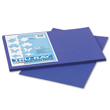 Pacon® Tru-ray Construction Paper, 76lb, 12 X 18, Royal Blue, 50-pack freeshipping - TVN Wholesale